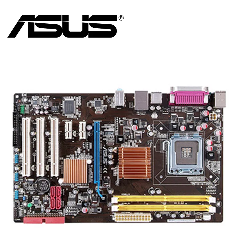 Настольная Материнская плата Asus P5QL SE P43 Socket LGA 775 Q8200 Q8300 DDR2 8G ATX UEFI BIOS оригинальная
