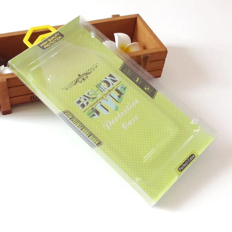 Оптовая продажа розничная цветная упаковочная коробка из ПВХ с логотипом на