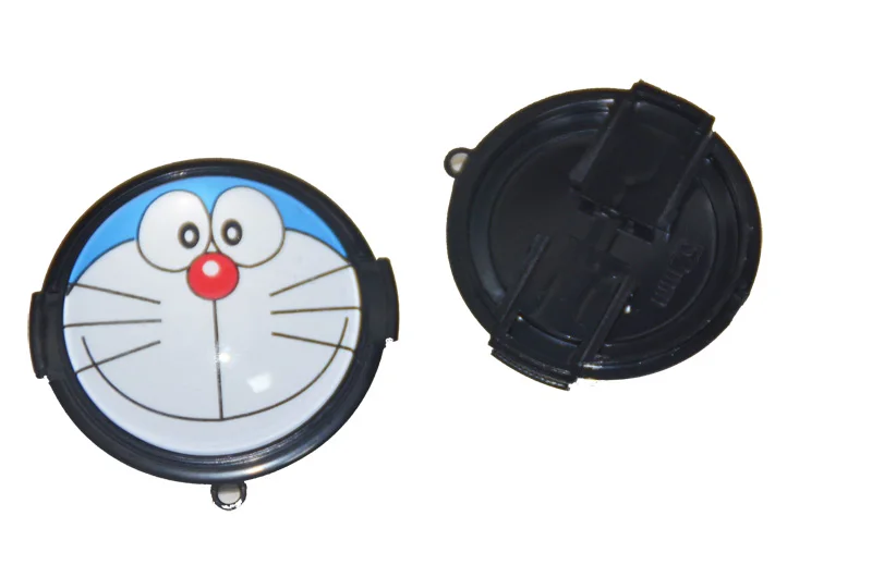 Крышка объектива 3D Doraemon крышка 37 мм 40 5 43 46 49 52 55 58 62 67 с ремешком держателем для