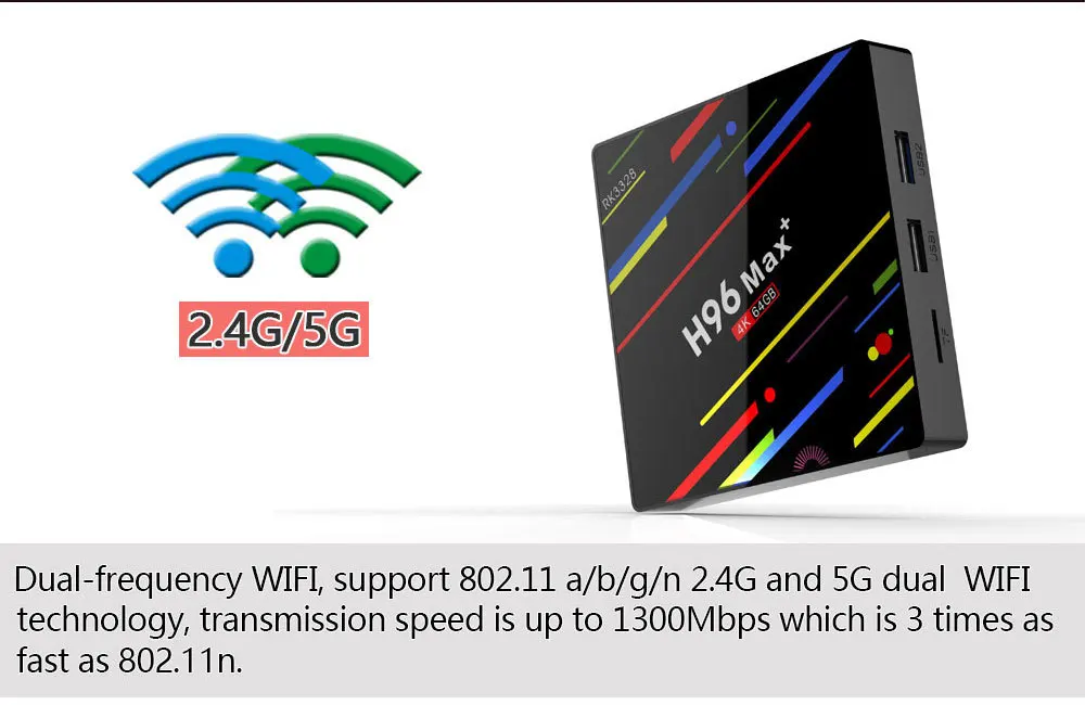 H96 MAX Plus Smart tv Box Android 9 0 4 ГБ ОЗУ 32 ГБ/64 Гб ПЗУ Rockchip RK3328 K H.265 USB3.0 2 ГГц WiFi IP set top