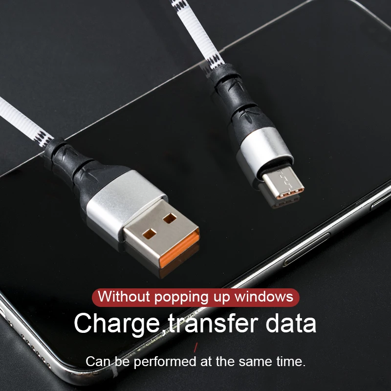 Ersuki usb type-C кабель для samsung S10 S9 S8 A50 Xiaomi Redmi Note 7 Быстрая зарядка USB-C зарядное устройство для мобильного телефона USBC type-C кабель