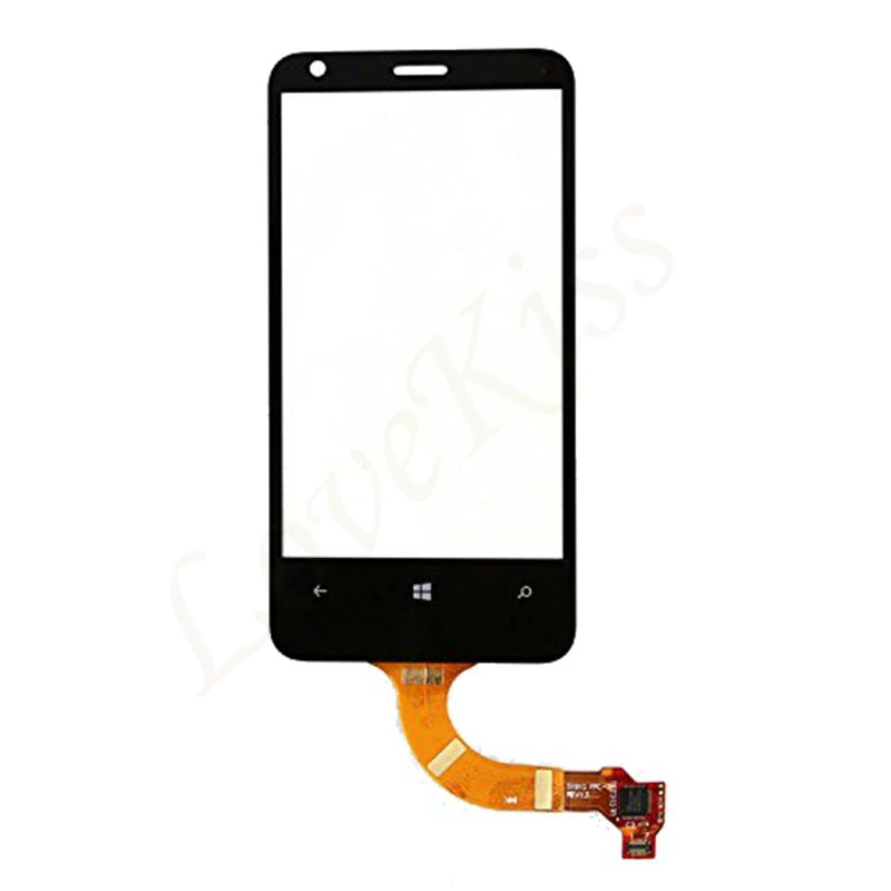 3," качественный дигитайзер, сенсорная панель для Nokia Lumia 620 N620, сенсорный экран, переднее стекло, внешний объектив, сменные инструменты