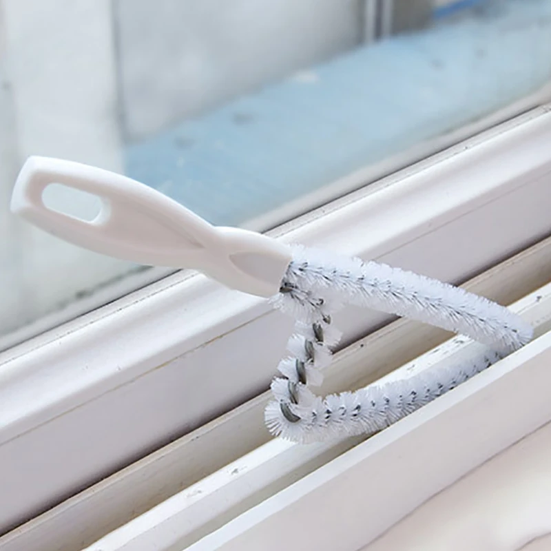 Multipurpose Kitchen Window Cleaner Cleaning Brush Corners Groove Dust Brushes Tools Practical Convenient Cleaning Brush Hot