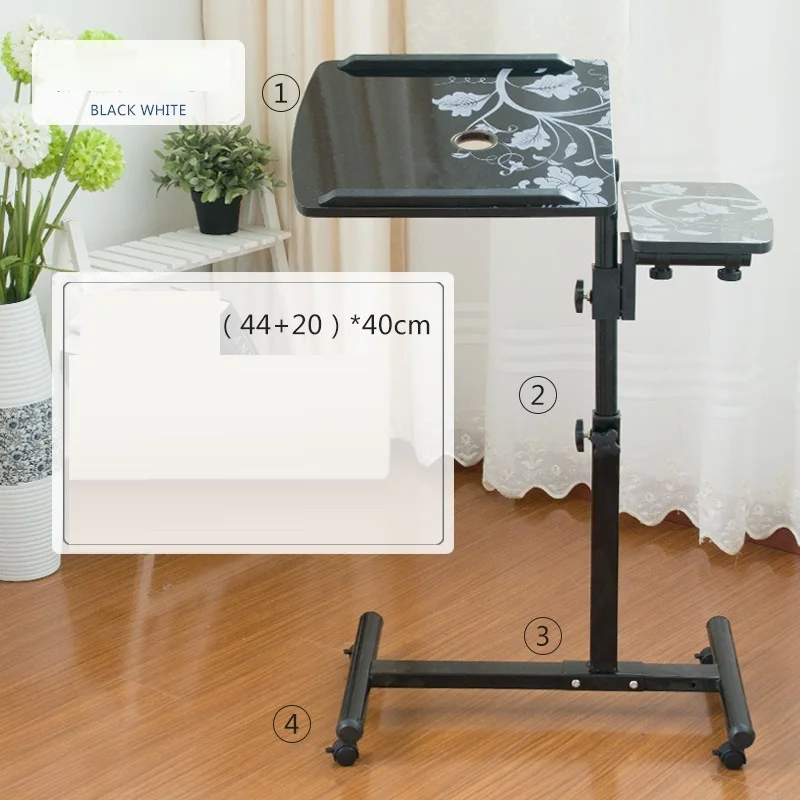 Портативная подставка для ноутбука Dobravel Portatil Escritorio Tafel, Офисная маленькая Регулируемая прикроватная подставка для ноутбука, компьютерный стол - Цвет: Version C