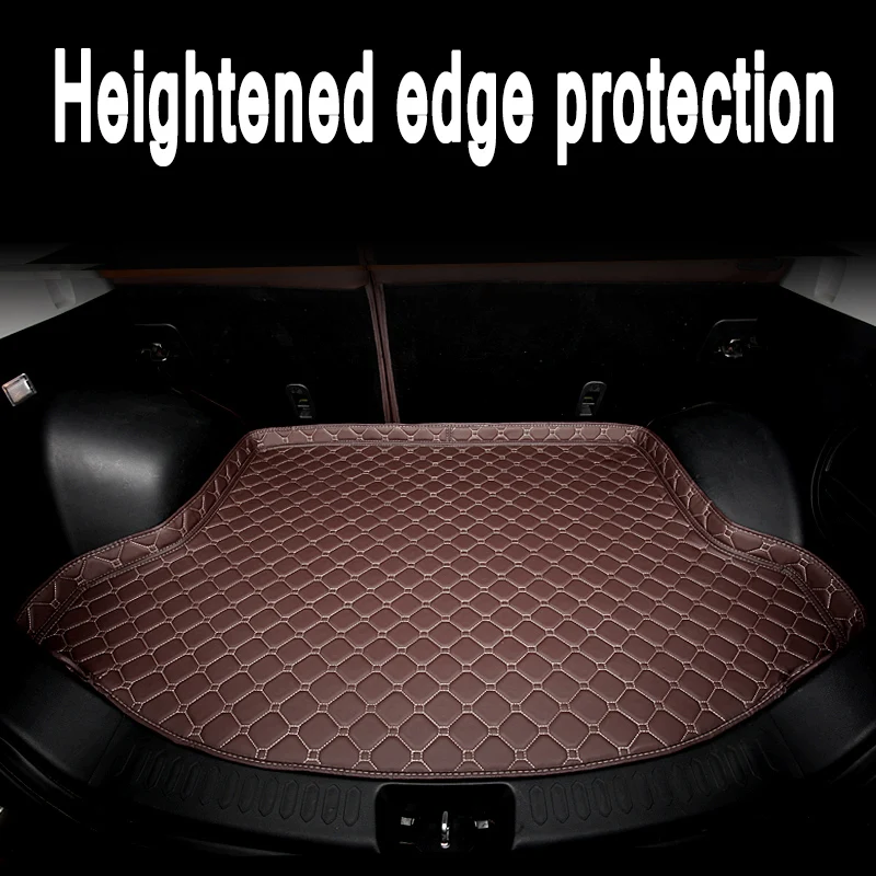 

ZHAOYANHUA Custom fit Heightened side car Trunk mats for Volkswage SANTANA NF GOLF GTI SANTANA VISTA TOURAN