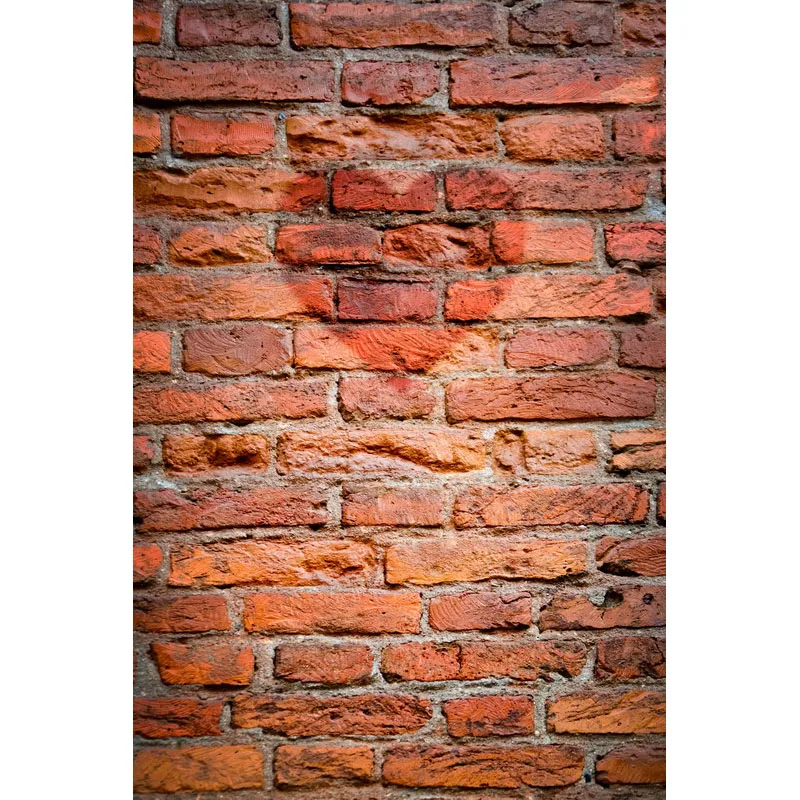 

5X7FT Vinyl Photography Background Red Brick Wall heart-shaped Children Photography Backdrops for Photo Studio F-3216