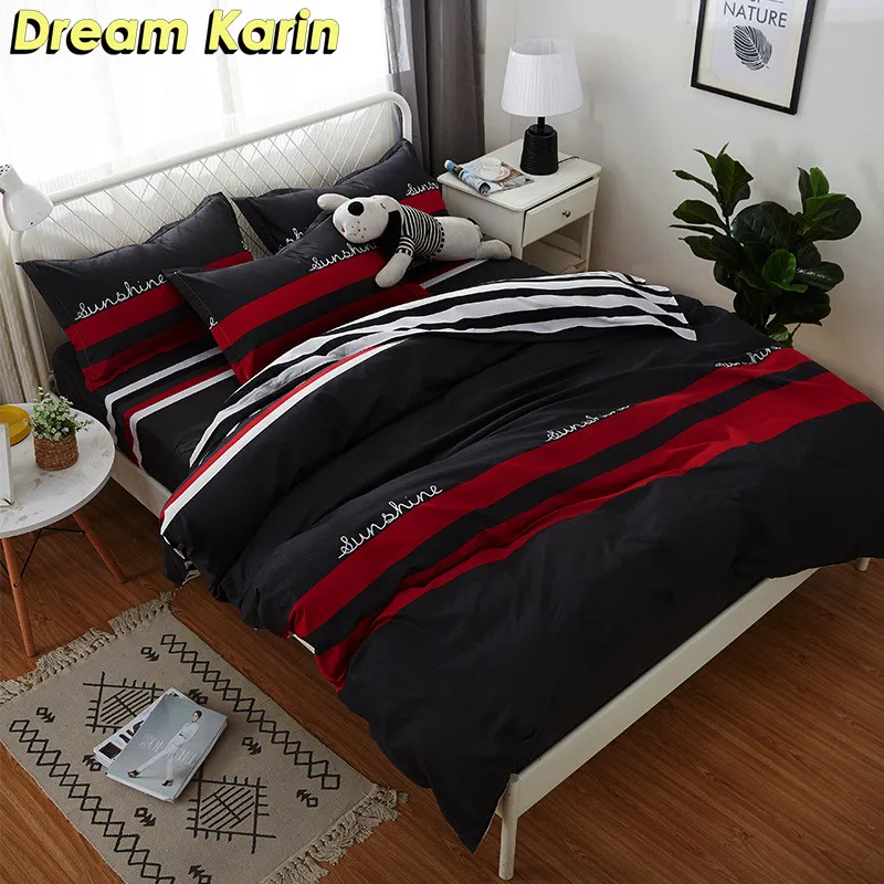 Dream Karin домашние текстильные короткие Стильные комплекты постельного белья для