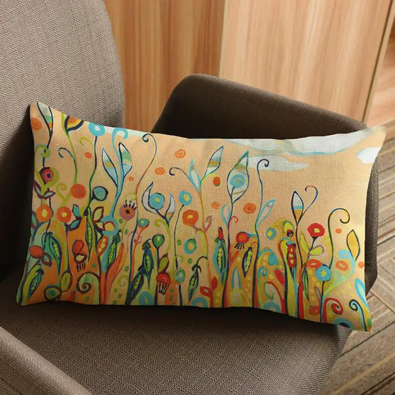 2019 Style DecorativeThrow Pillows Case Parrot Bird Pattern Cushion Cover Sofa Pillow Home Decoration | Дом и сад