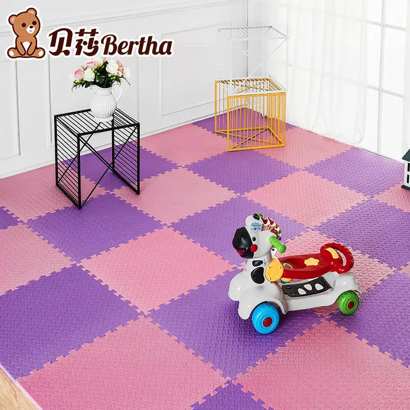 Bertha для детей eva пены игровой коврик пазл Блокировка игра Упражнения Тренажерный