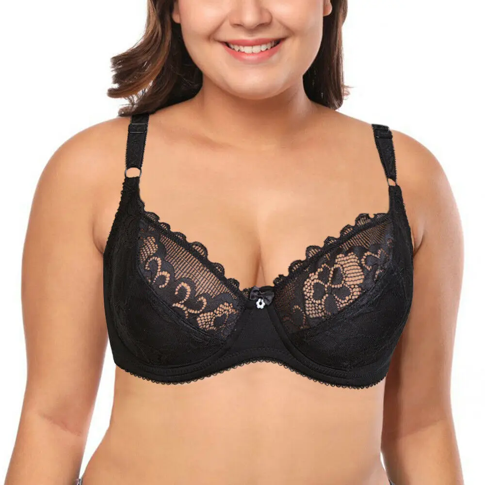 Женский кружевной бюстгальтер с чашками пуш-ап размеры 36 38 40 42 44 46 | Женская одежда