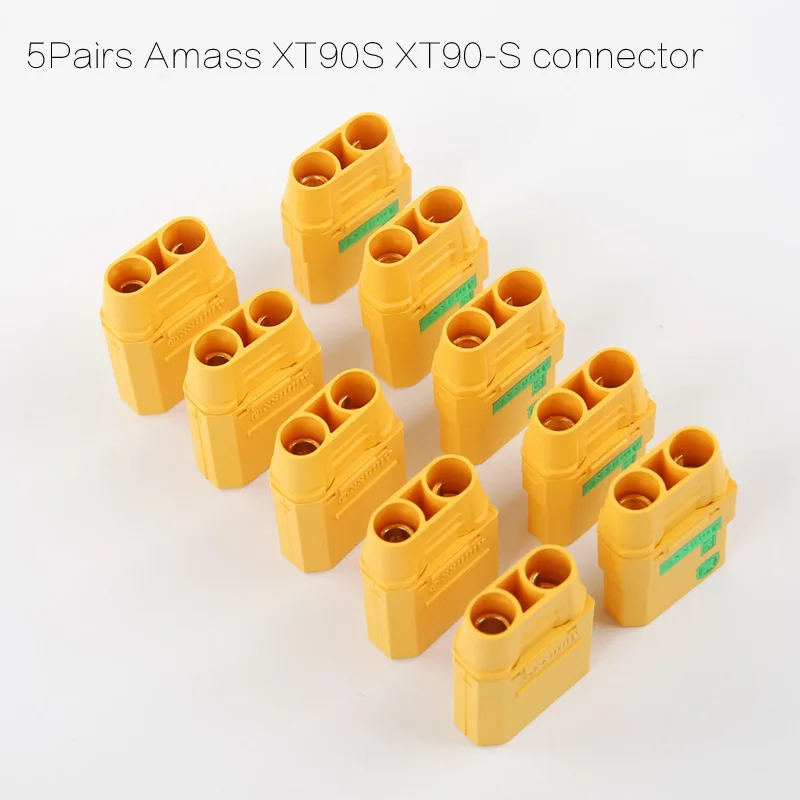 

Оптовая продажа Amass Anti Spark XT90S XT90-S мужской женский FPV Дрон разъем для подключения аккумулятора обновление XT90 для FPV Lipo разъем батареи