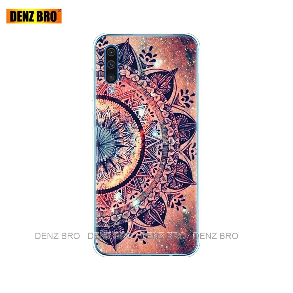 34688 Чехол-бампер для samsung Galaxy A50, силиконовая прозрачная задняя крышка, чехол для телефона samsung A50 A505 A505F SM-A505F, мягкий чехол 6,4 - Цвет: 34688