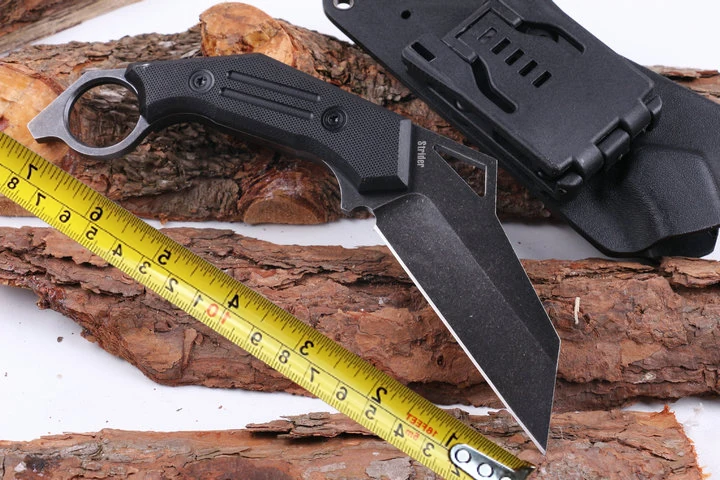 Strider Karambit охотничьи фиксированные ножи D2 лезвие G10 ручка Походный нож выживания