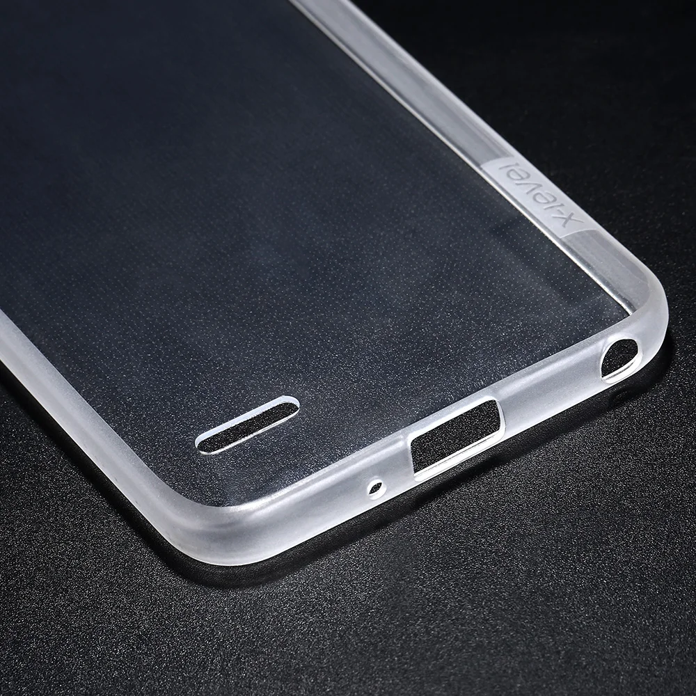 Для LG Q6 чехол xlevel antislip ультра тонкий мягкий ТПУ Прозрачная задняя крышка телефона