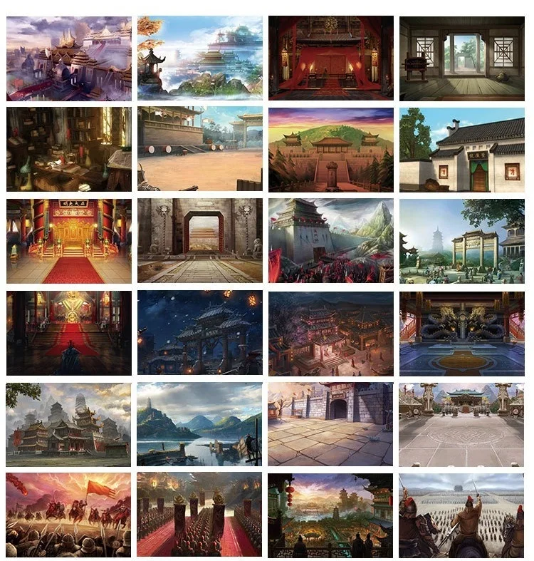 30 Pcs/Set Chinese Ancient City series Postcard/Greeting Card/Message Card/Birthday Letter Envelope Gift Card Two sizes | Канцтовары для