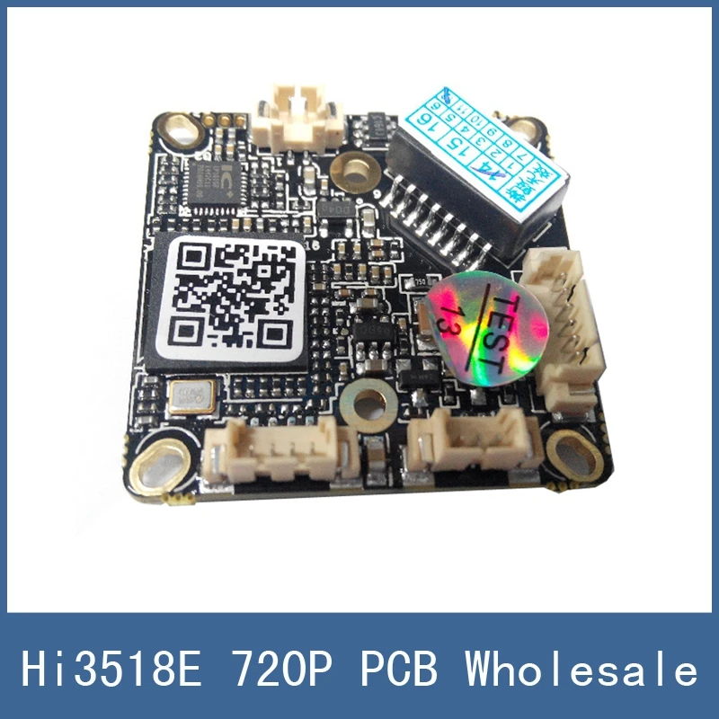 720 P Ip-камеры ПЕЧАТНОЙ Платы Модуля PAL Hi3518E Чип + 1.0 МП CMOS Sensor P2P Onvif Телефон Обзор