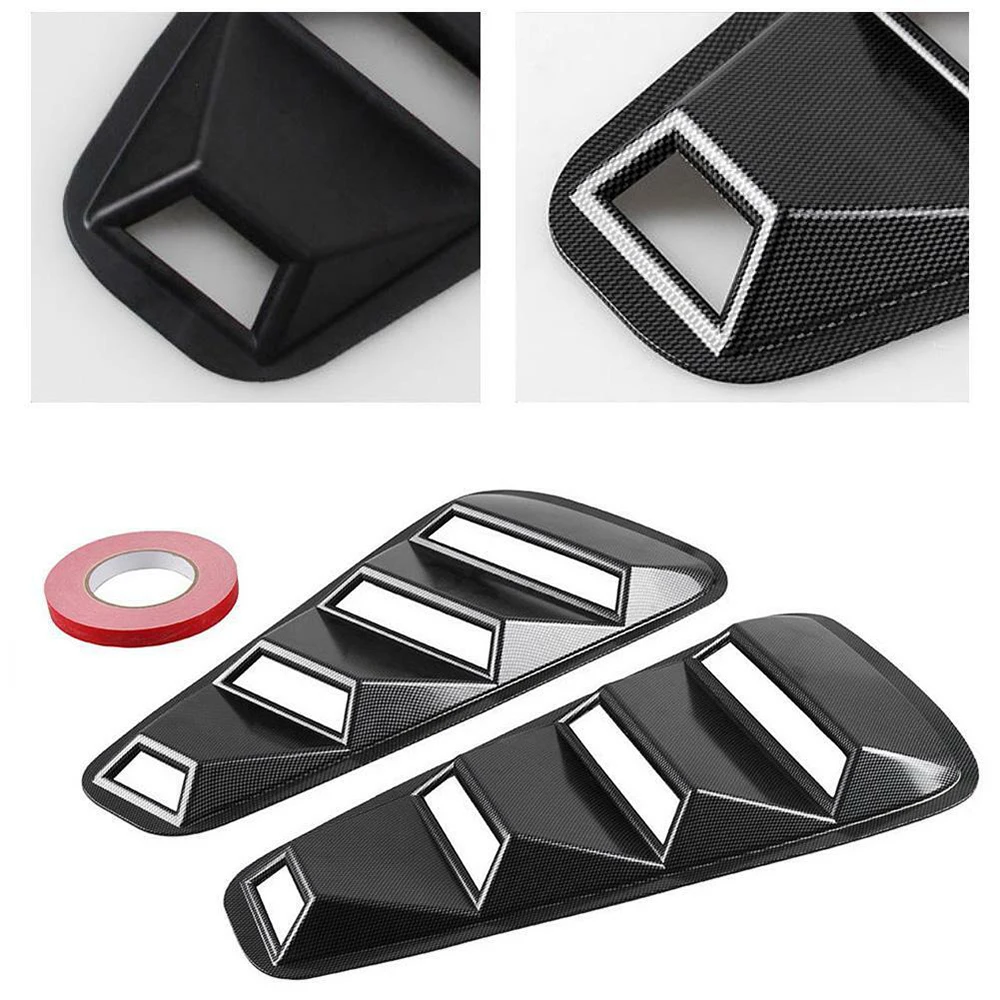 1 пара черная боковая крышка для жалюзи Ford Mustang 2005-2014 креативная Крышка