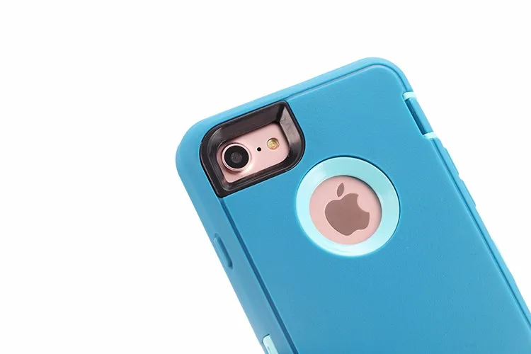 50 шт./лот чехол для iPhone XS Max XR X Сверхмощный жесткий 6 S ударопрочный армированный 7 8