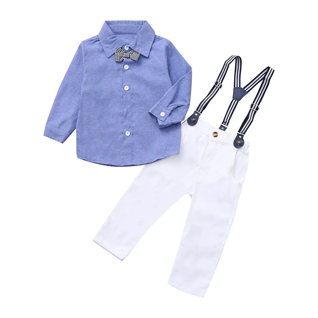 Детская одежда для маленьких джентльменов комплект из 2 предметов: футболка с