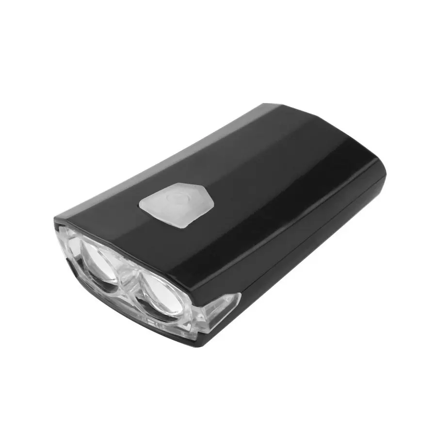 2 светодиодный велосипед MTB велосипеда головного света USB Перезаряжаемые спереди