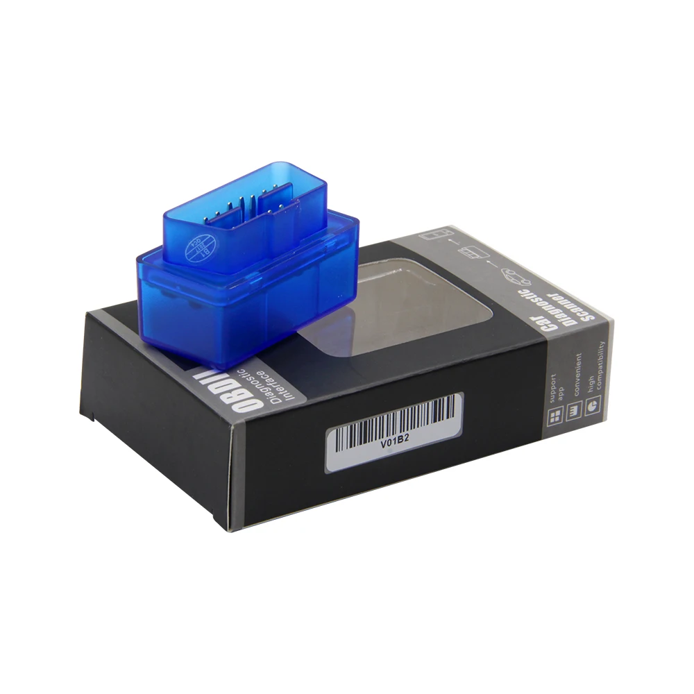 Супер Мини ELM327 V1.5 PIC18F25K80 чип автоматический считыватель кодов elm 327 v1.5 obdii сканер с