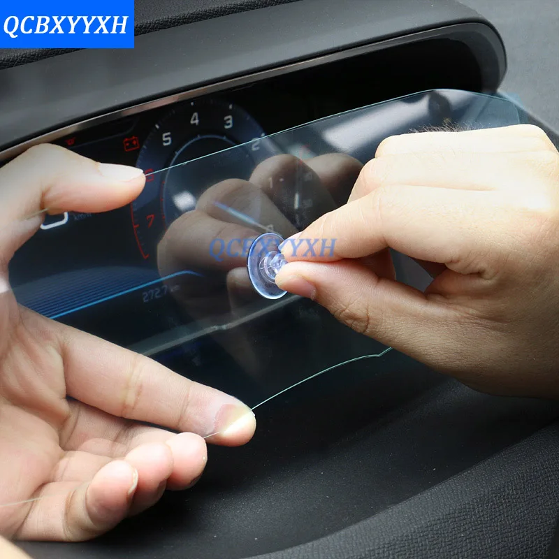 QCBXYYXH для Peugeot 3008 5008 2018 Стайлинг автомобиля GPS навигация экран стекло защитная