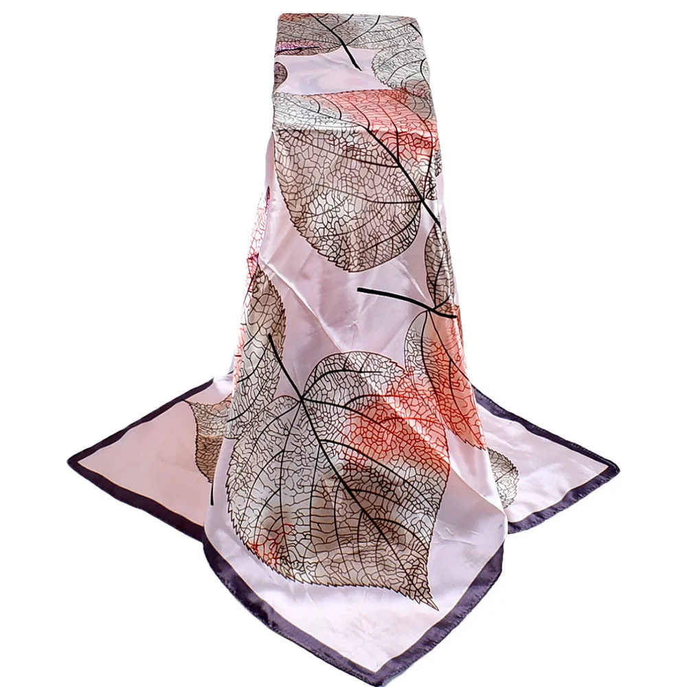 2018 популярный женский шифоновый квадратный шарф с принтом повседневные модные