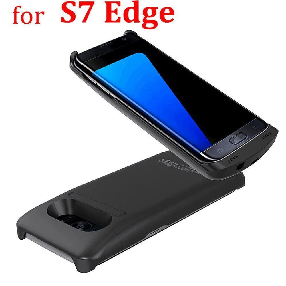 Extpower 5200 мА/ч Батарея Зарядное устройство чехол для samsung Galaxy S7 эджер Powerbank