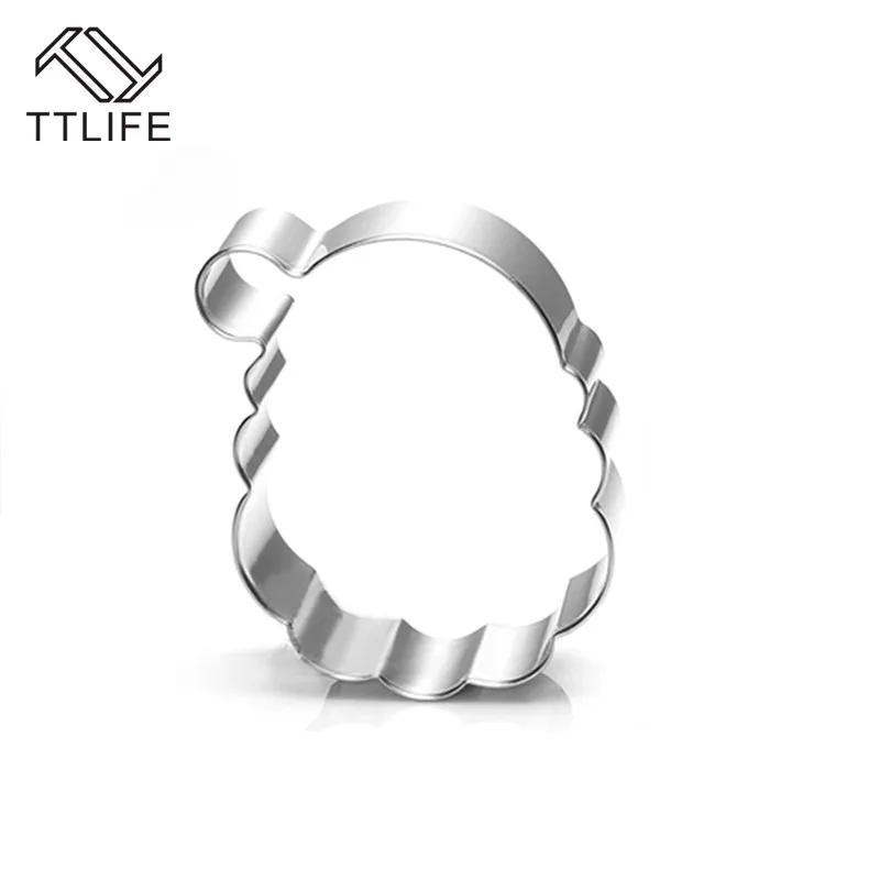 TTLIFE головка Санта Клауса формочки для печенья из нержавеющей стали Аксессуары