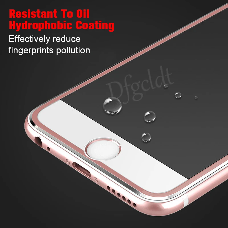 Защитное стекло закаленное 3D для iPhone 8 6 6S 7 Plus|Защитные стёкла и плёнки телефонов| |