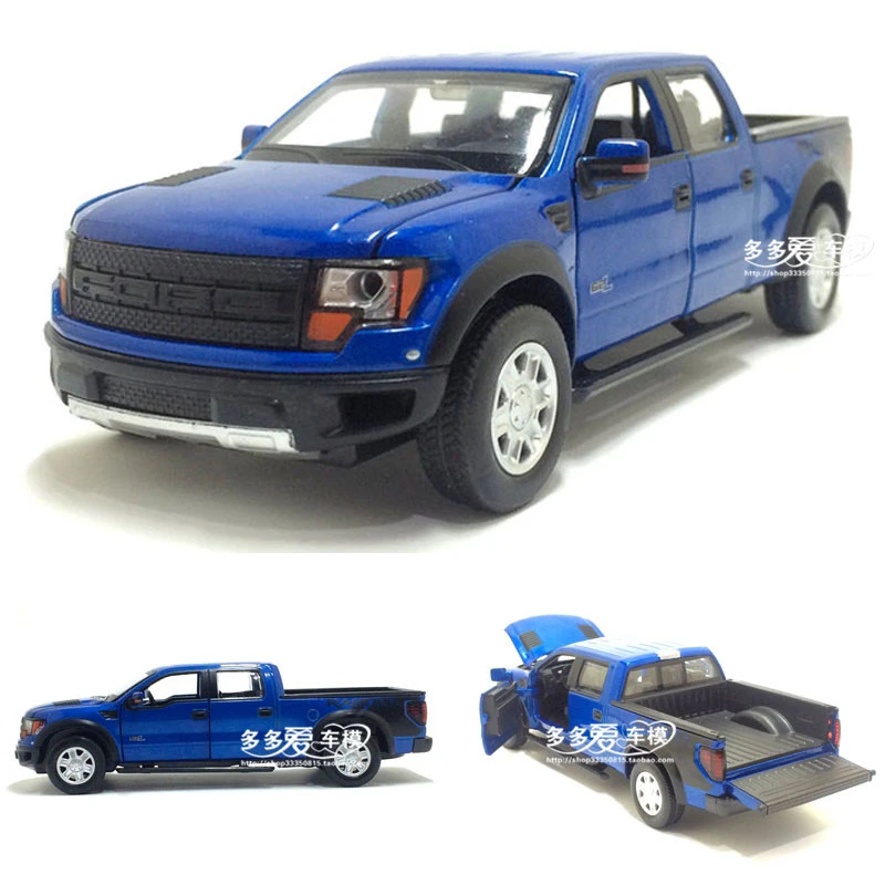 DIECAST металлические 1:34 2014 F150 RAPTOR Модель автомобиля игрушки звук светильник