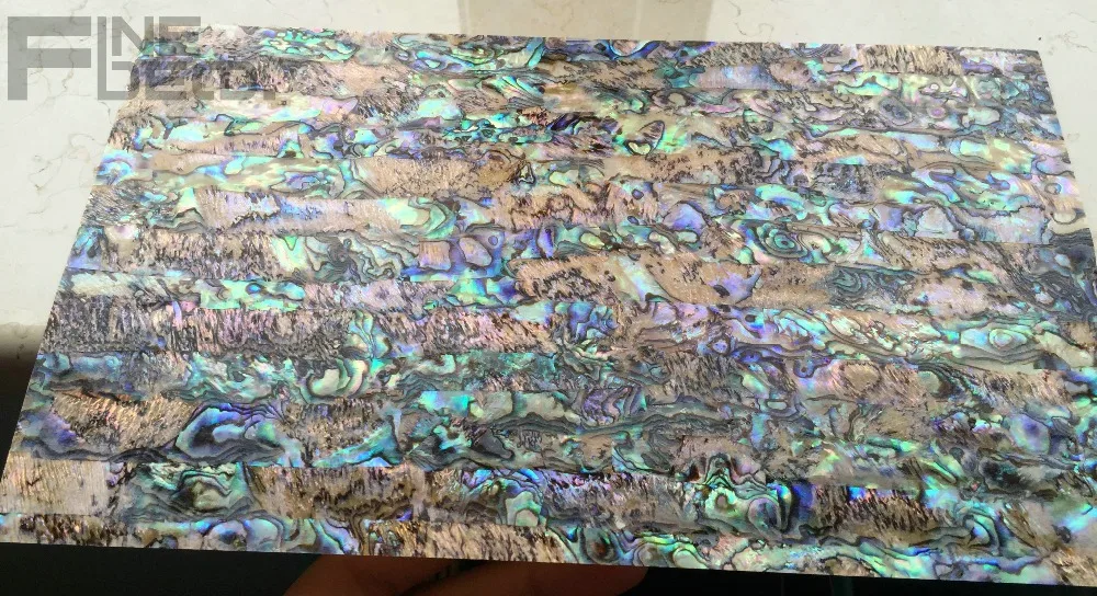 Ламинированный лист paua из Новой Зеландии с абалоновой оболочкой для музыкальных
