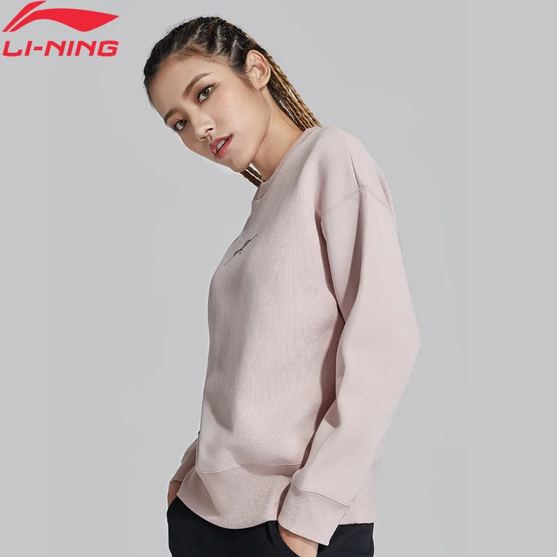 Женский свитер для баскетбола Li Ning свободный с подкладкой li ning отдыха и спорта