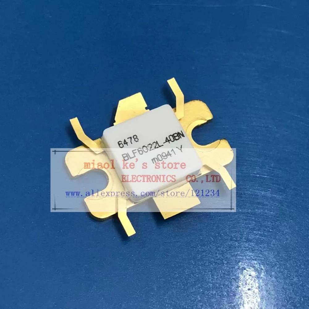 

100%Original: BLF6G22L-40BN [ RF FET LDMOS 65V 19dB 345mA 2.5W 2.11GHz-2.17GHz SOT1112A ] - High quality original transistor