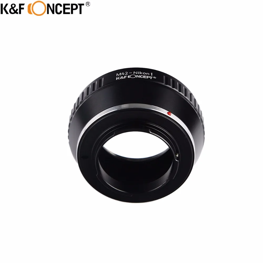 K & F CONCEPT кольцо адаптер для объектива камеры металлическое M42 винтовое крепление