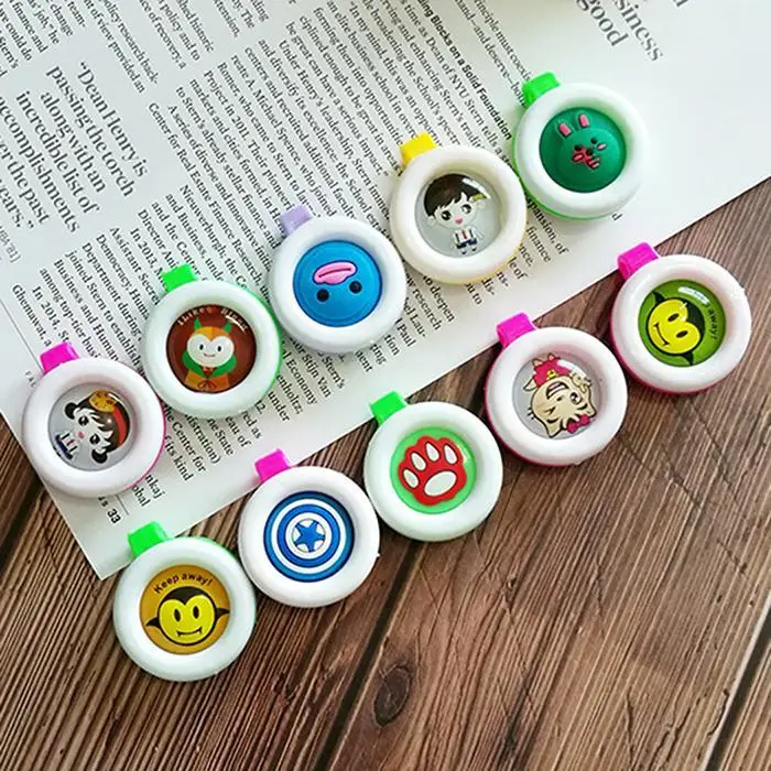 Противомоскитная отпугивающая насекомых москитная Кнопка убийца мультфильм для