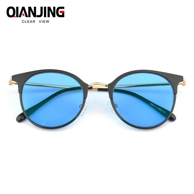 Модные солнцезащитные очки QIANJING с линзами по рецепту для чтения при близорукости
