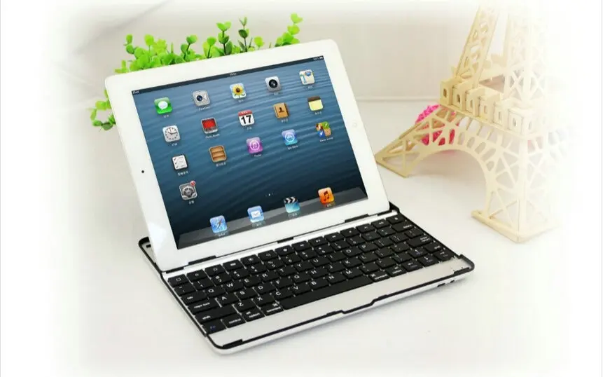 Новое поступление Ультра тонкий Bluetooth Беспроводной клавиатура ABS для iPad 2 3 и 4 iPad4 iPad2 клавиатура