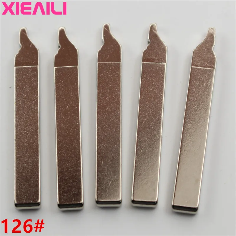 XIEAILI 50 шт./лот для 126 # металлическая заготовка необработанная застежка ключа Chevrolet