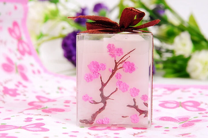 10 шт./лот Свадебная сувенирная свеча возврат подарок Рождественская