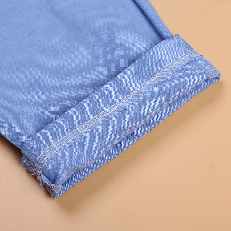 ST135 2020 летний модный комплект одежды для мальчиков Детский рубашка + джинсы