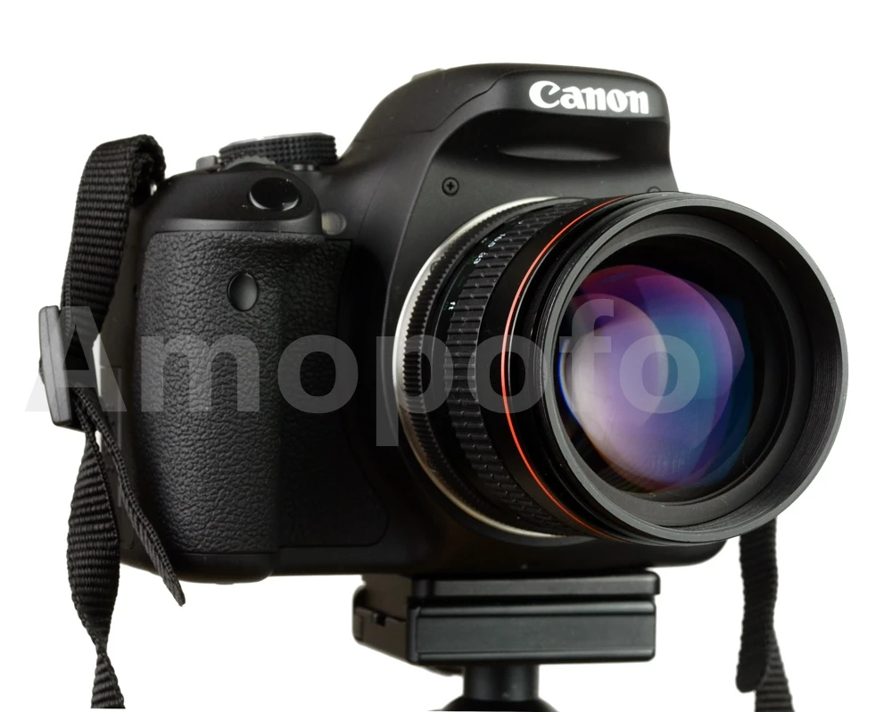 Объектив Amopofo 85 мм F/1 8 для фотокамер Canon EOS EF | Электроника