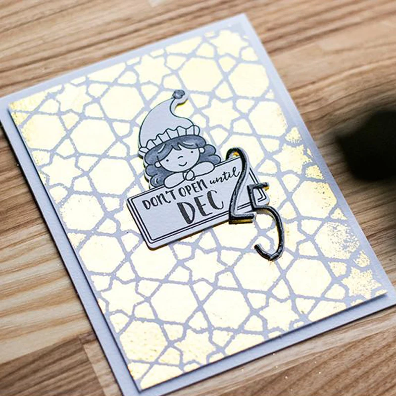 Новая звезда трафарет для DIY декоративная книга тиснение карты Бумага Ремесло