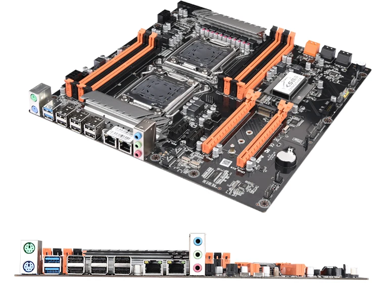 New JINGSHA LGA 2011 X79 desktop motherboard support 2x PCIe x16 M.2 SLi CrossFire xeon CPU