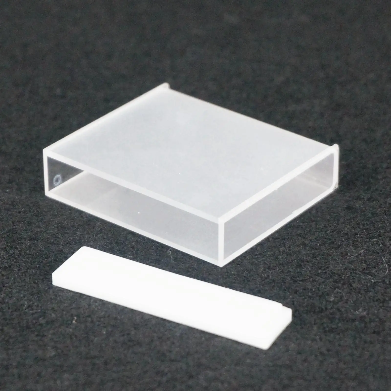 50 мм JGS1 кварцевая кювета Cell с крышкой PTFE для Uv спектрофотометров|cell|cell 5cell quartz |