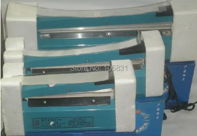 Вакуумный термоуплотнитель с металлическим корпусом шириной 200 мм/300 мм/400