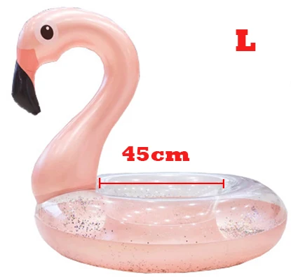 Flamingo-L Надувной круг, плавательный круг для взрослых и детей, плавательный круг, спасательный круг, плот, детский летний плавательный бассейн, игрушки - Цвет: Flamingo-L