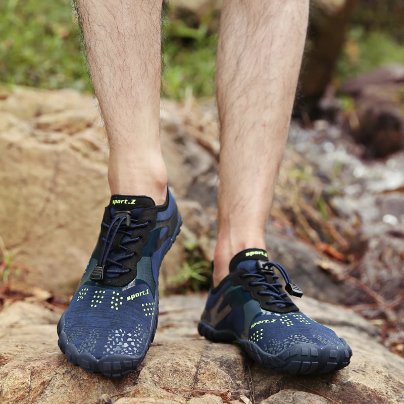 SusuGrace Aqua/Мужская обувь для плавания спортивные кроссовки фитнеса дышащие легкая