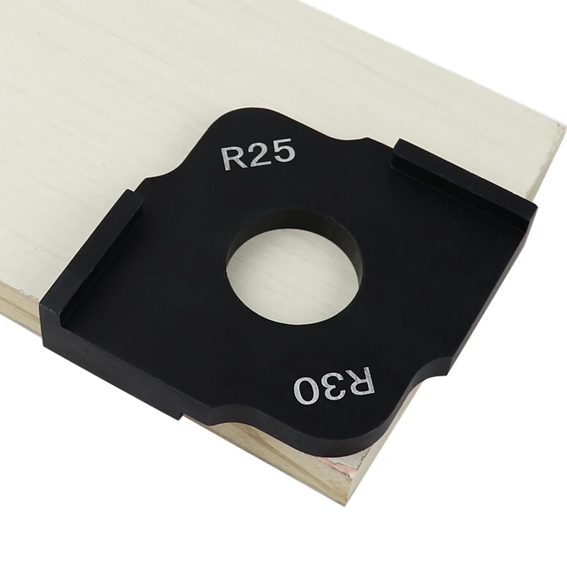 Угловой радиус для деревообработки Quick jig полуфиле угловой локатор дуги обрезки