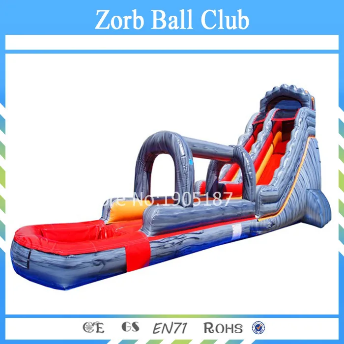 Бесплатная доставка огромная надувная водная горка для продажи б/у взрослых |